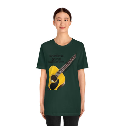 MoonShine Safari Air Acoustic Guitar Unisex Jersey Short Sleeve Tee