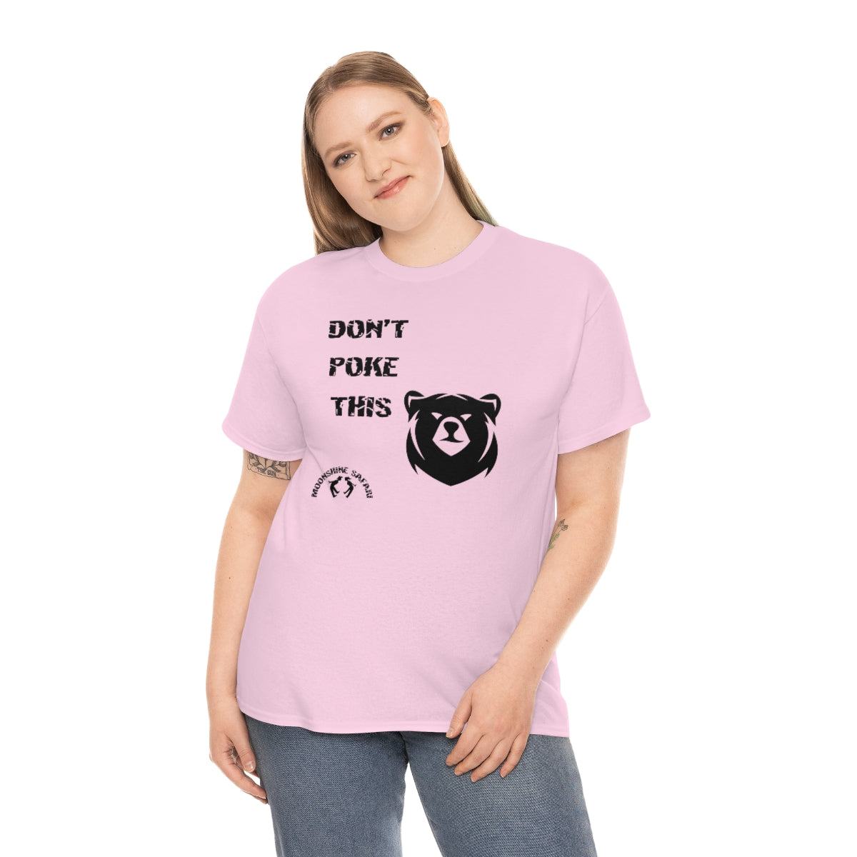 MoonShine Safari Dont Poke Unisex Heavy Cotton Tee