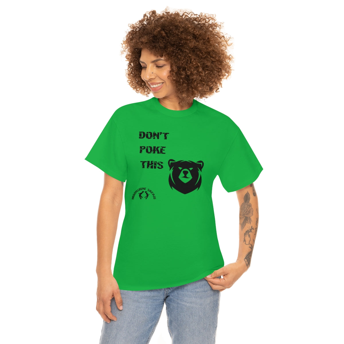 MoonShine Safari Dont Poke Unisex Heavy Cotton Tee