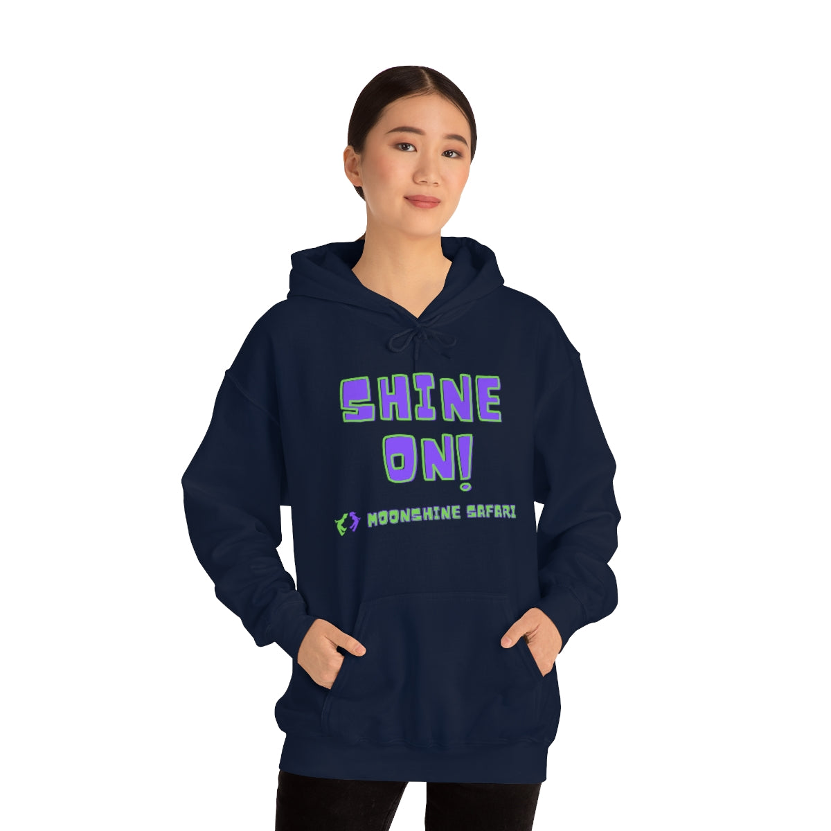 MoonShine Safari Shine On Unisex Heavy Blend™ Hooded Sweatshirt