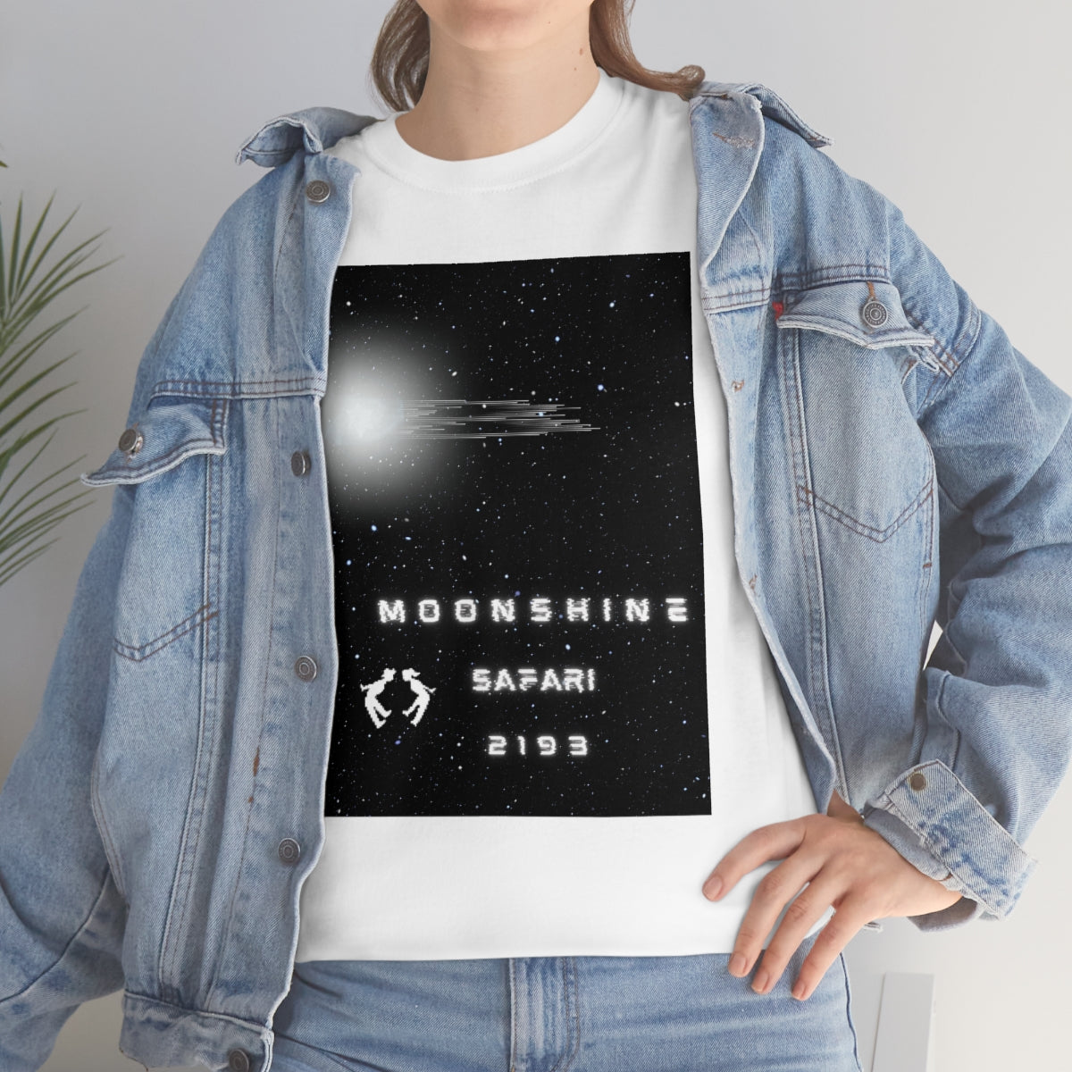 MoonShine Safari Spaceship Unisex Heavy Cotton Tee