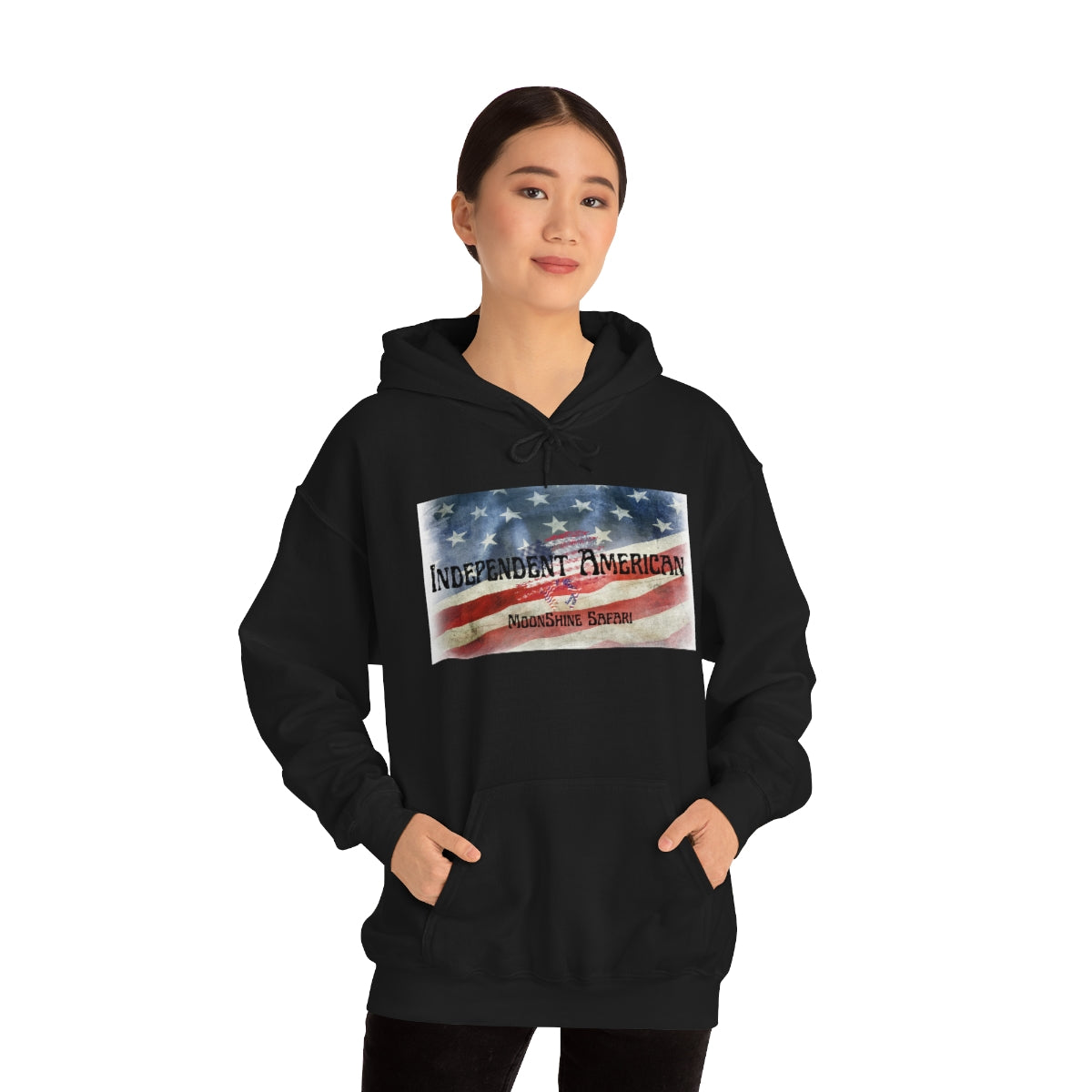 MoonShine Safari Independent American Unisex Heavy Blend™ Hooded Sweatshirt