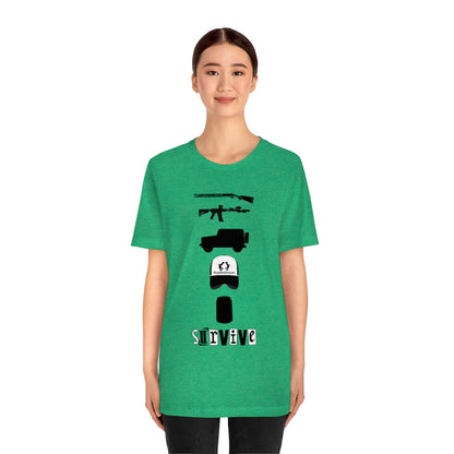 MoonShine Safari Survive Unisex Jersey Short Sleeve Tee