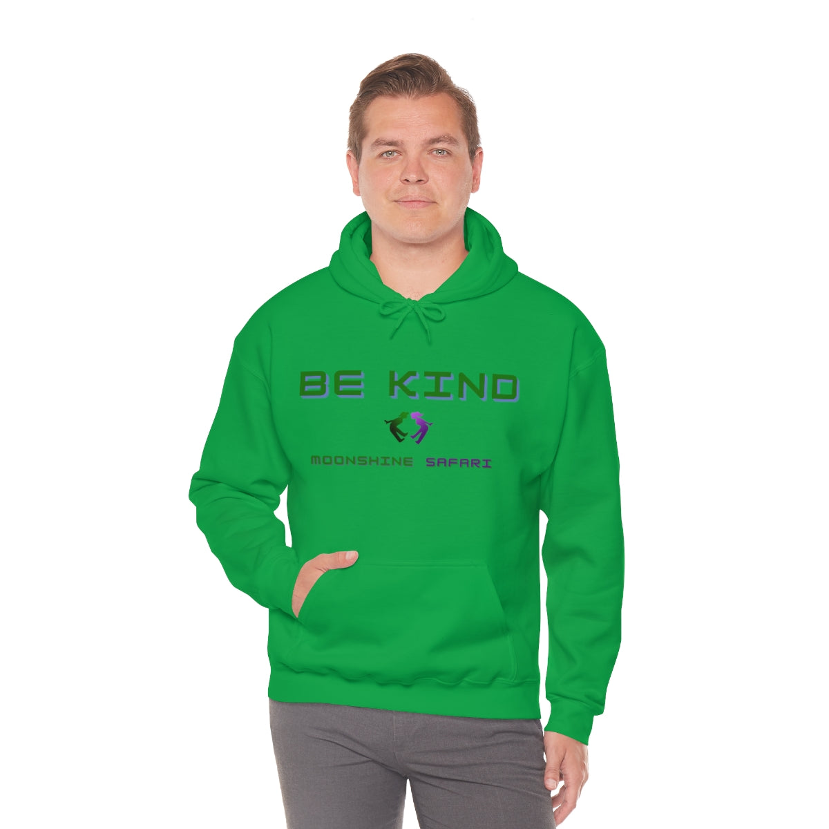 MoonShine Safari Be Kind Unisex Heavy Blend™ Hooded Sweatshirt