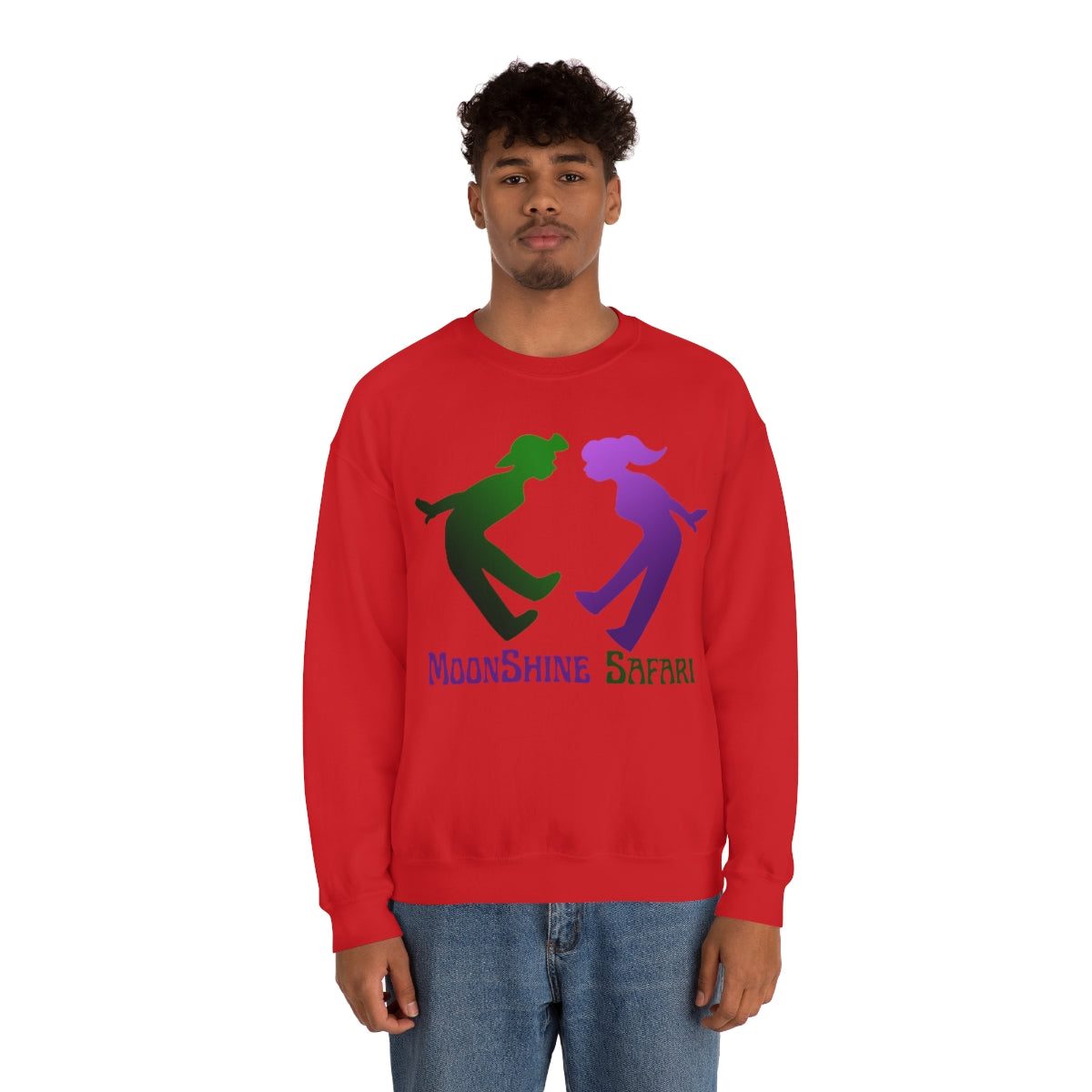 MoonShine Safari OG Unisex Heavy Blend™ Crewneck Sweatshirt