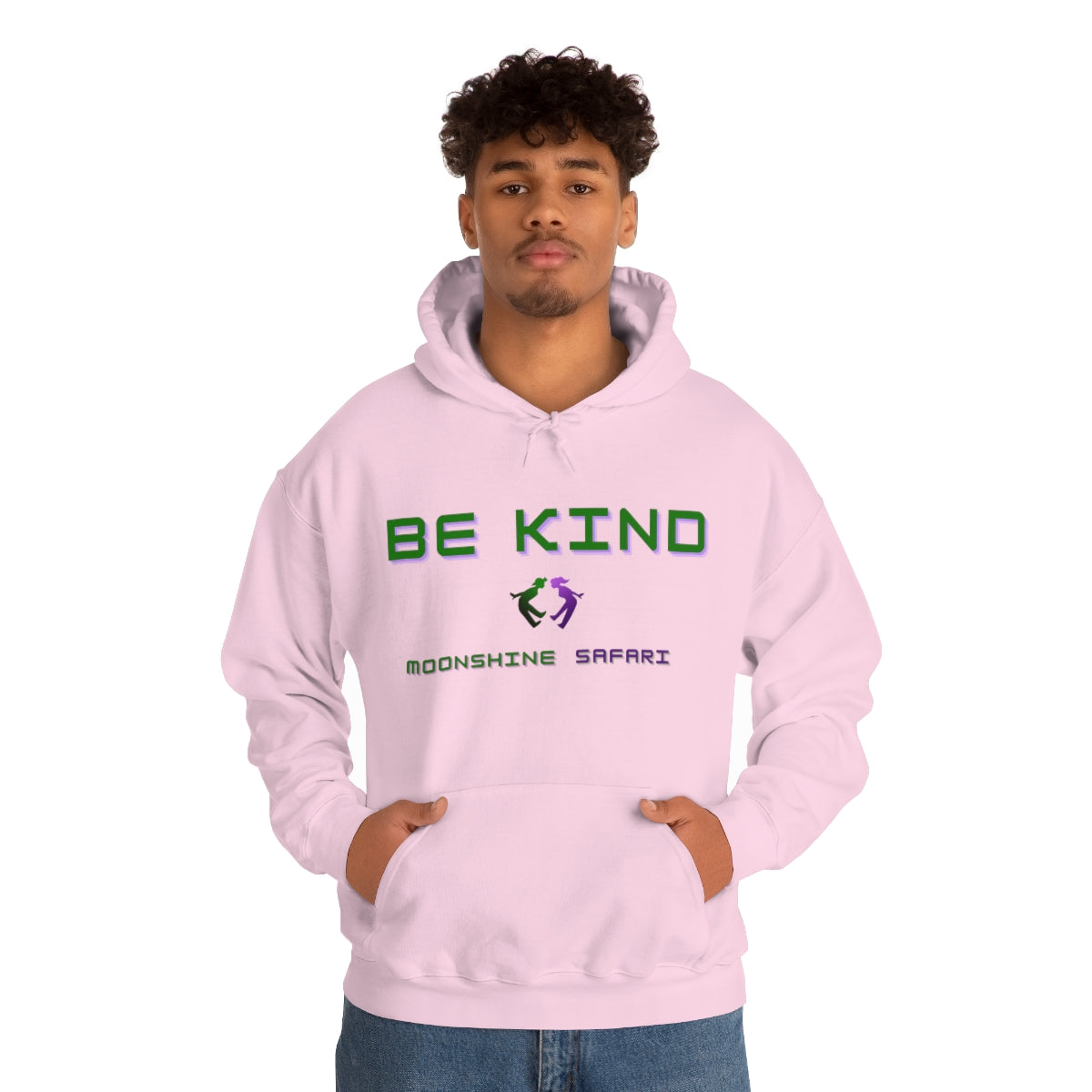 MoonShine Safari Be Kind Unisex Heavy Blend™ Hooded Sweatshirt