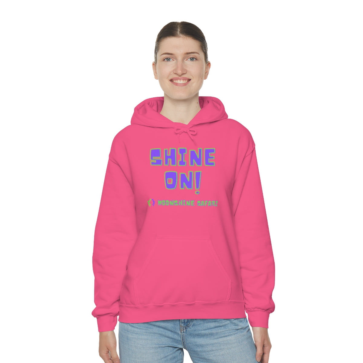 MoonShine Safari Shine On Unisex Heavy Blend™ Hooded Sweatshirt