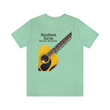 MoonShine Safari Air Acoustic Guitar Unisex Jersey Short Sleeve Tee