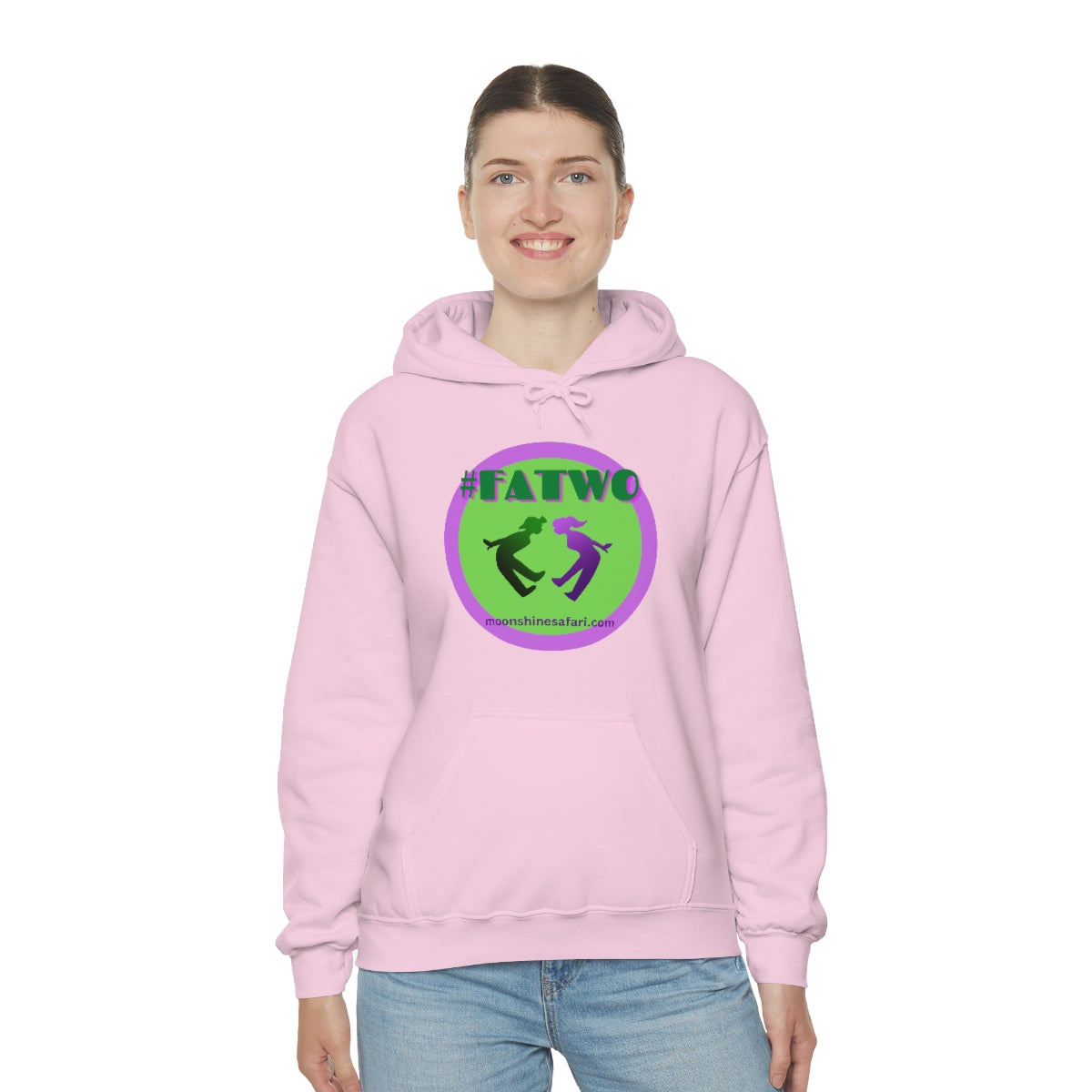 #FATWO MoonShine Safari Unisex Heavy Blend™ Hooded Sweatshirt