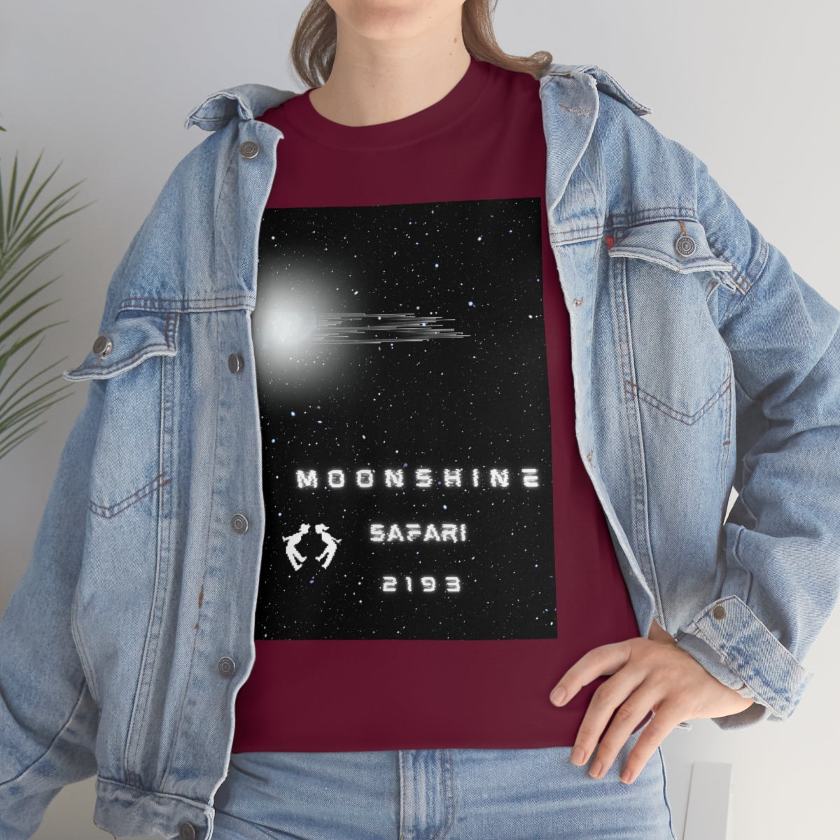 MoonShine Safari Spaceship Unisex Heavy Cotton Tee