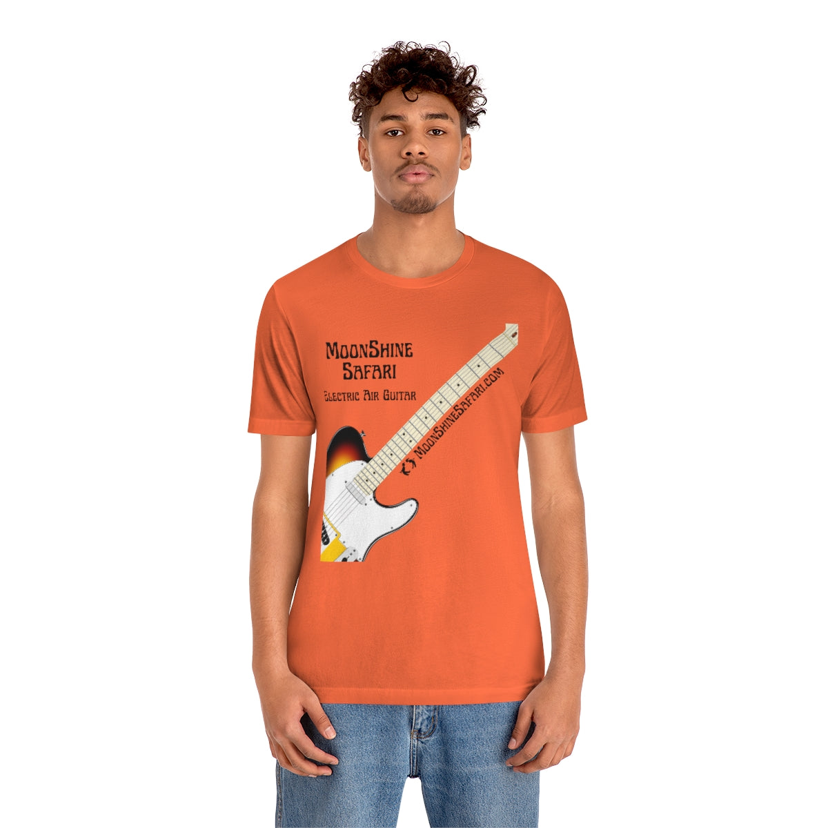 MoonShine Safari Air Electric Guitar Unisex Jersey Short Sleeve Tee