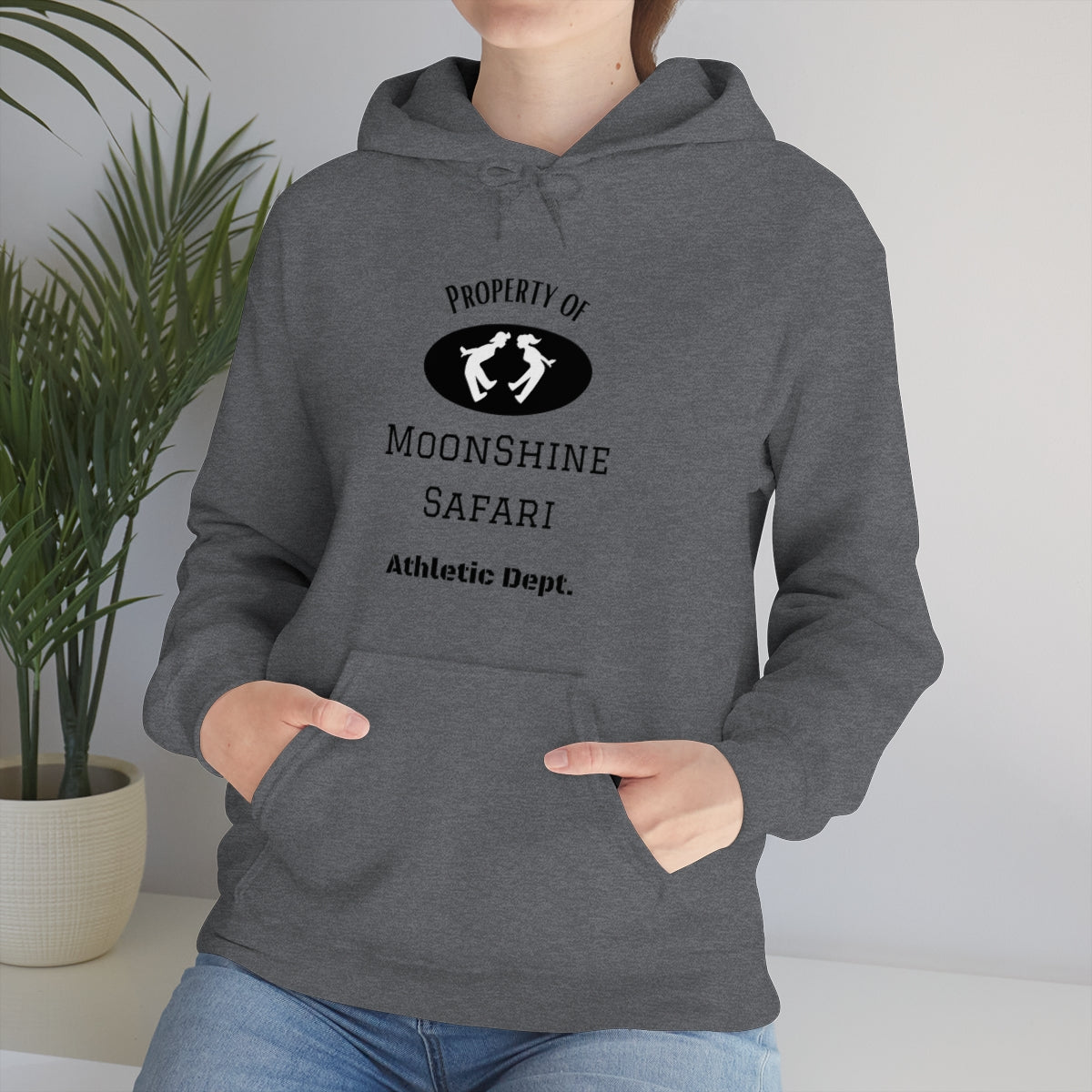 MoonShine Safari athletic Dept Unisex Heavy Blend™ Hooded Sweatshirt