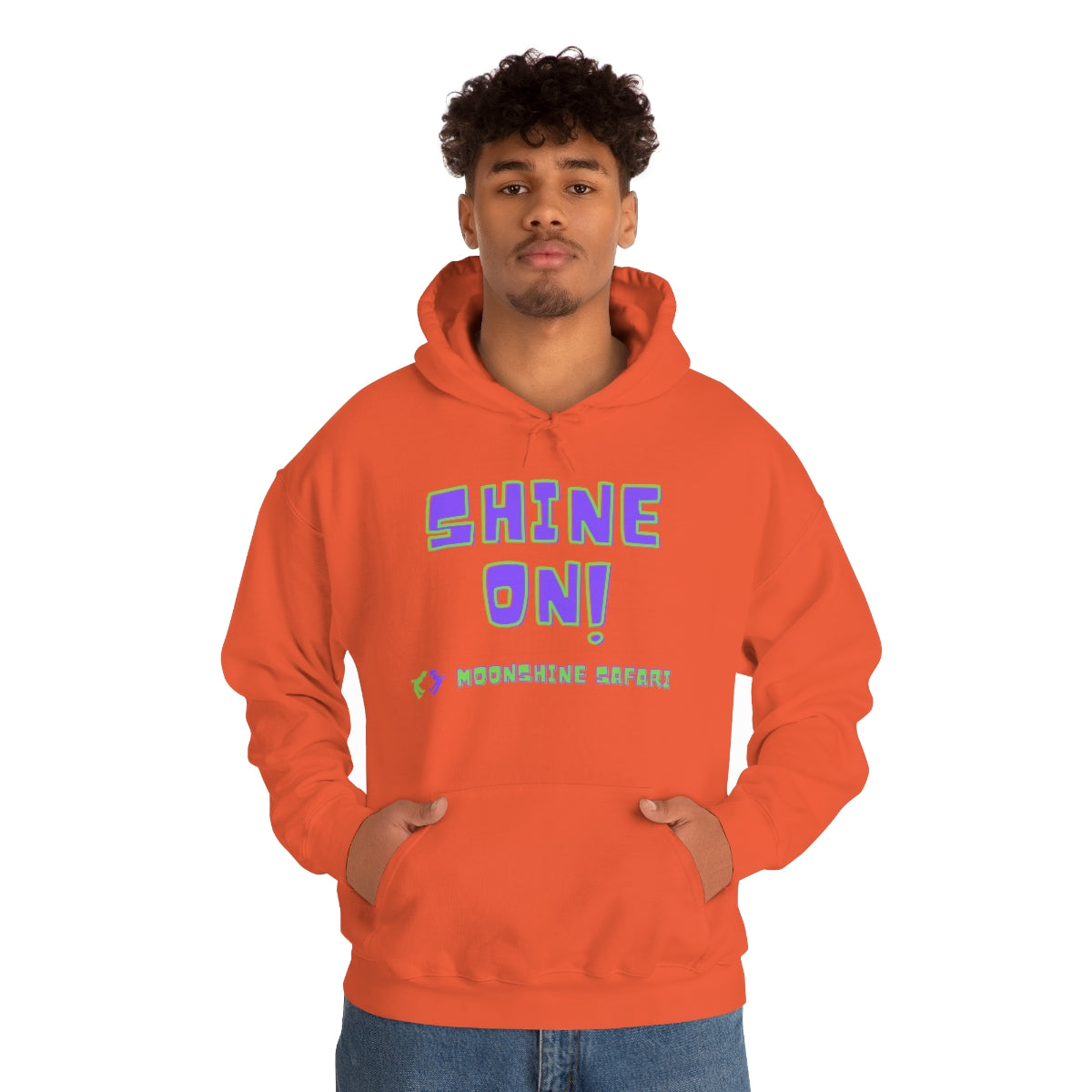 MoonShine Safari Shine On Unisex Heavy Blend™ Hooded Sweatshirt