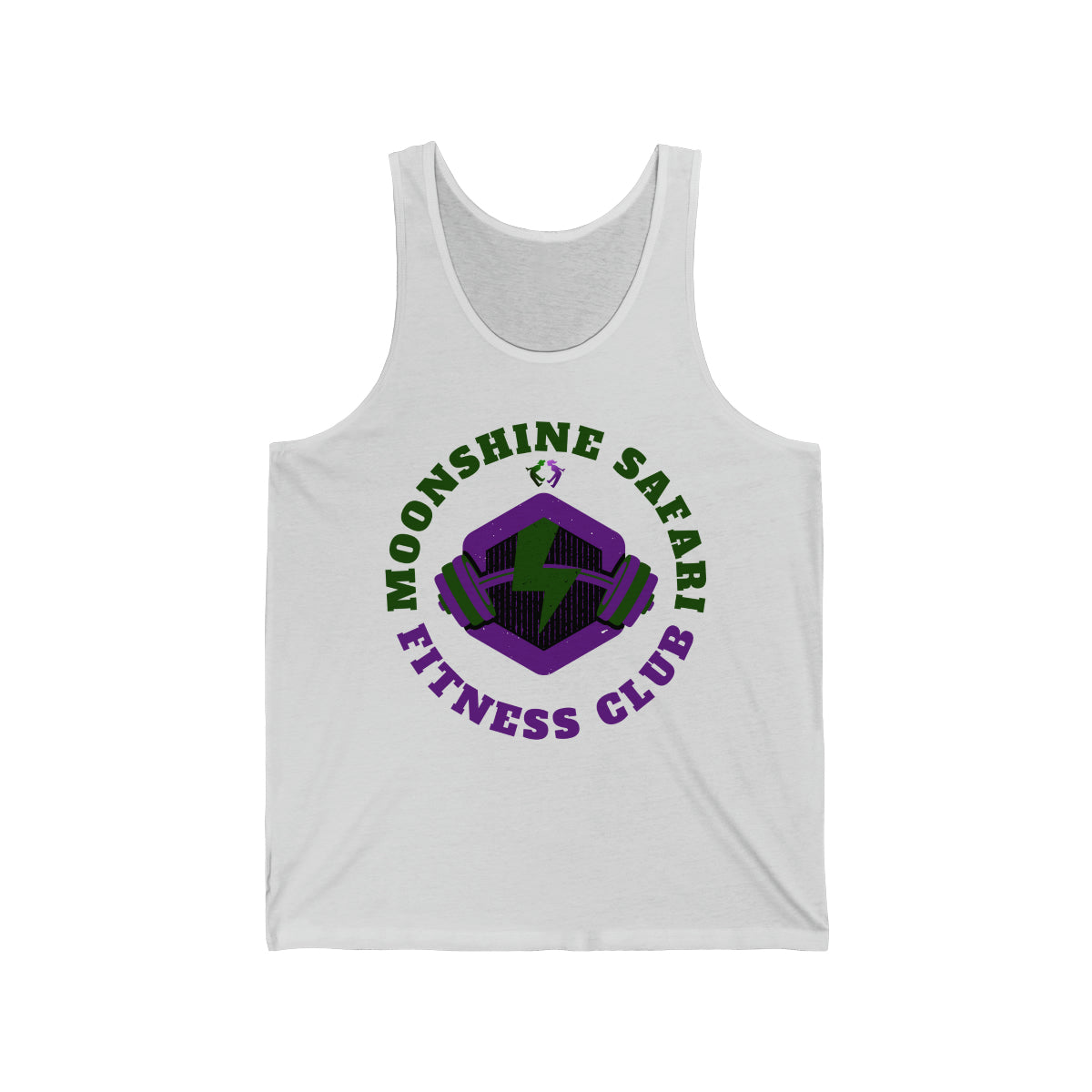 MoonShine Safari Fitness Center Unisex Jersey Tank