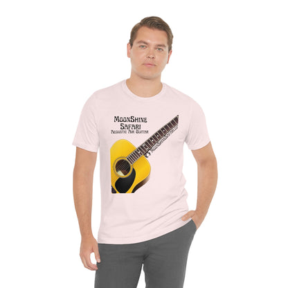 MoonShine Safari Air Acoustic Guitar Unisex Jersey Short Sleeve Tee