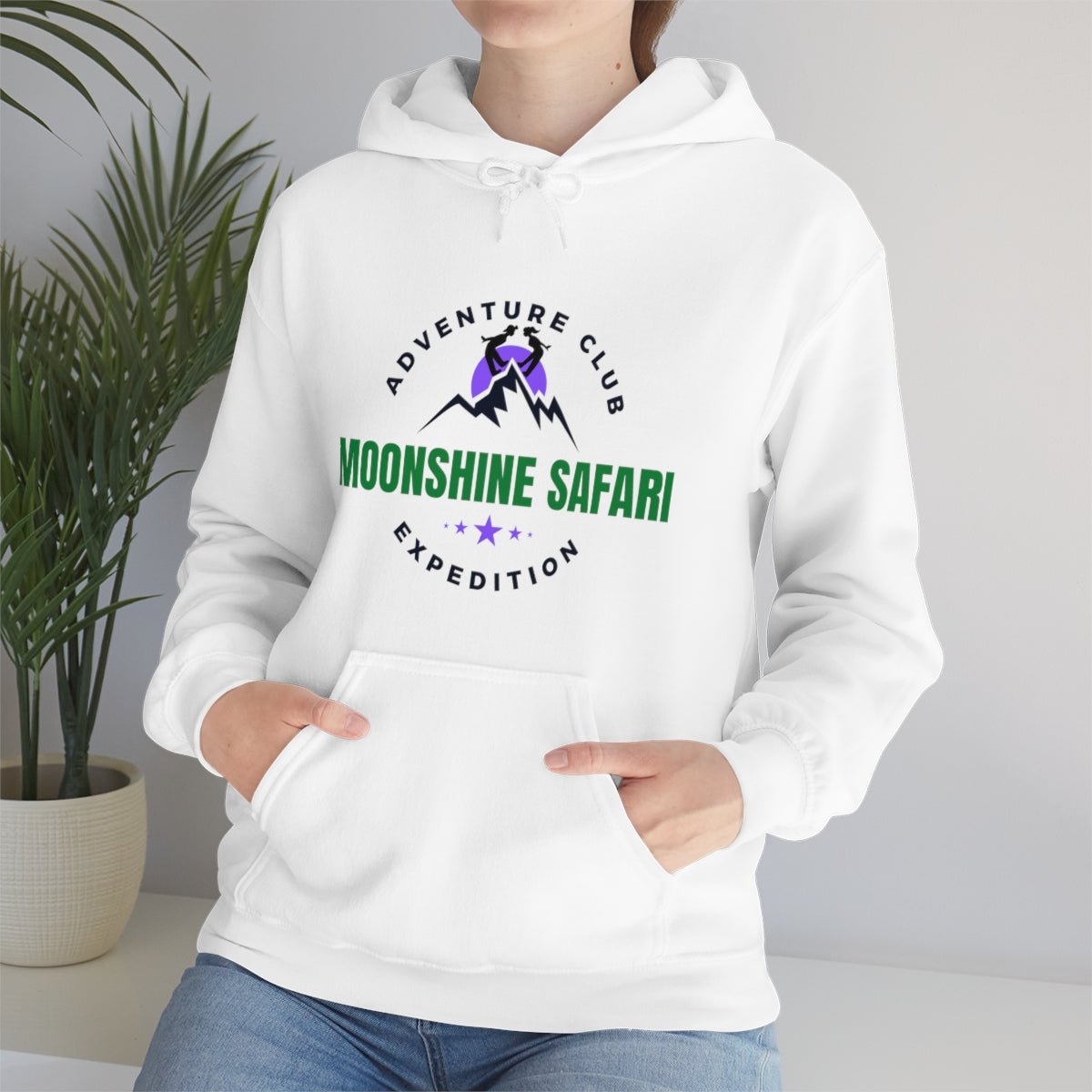 MoonShine Safari Expedition Unisex Heavy Blend™ Hooded Sweatshirt