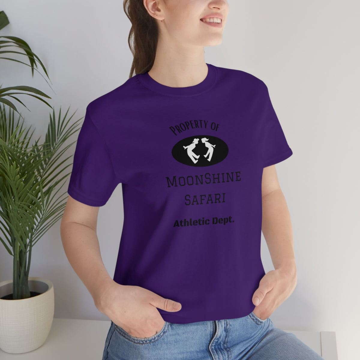 MoonShine Safari Athletic Dept Unisex Jersey Short Sleeve Tee