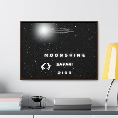 MoonShine Safari Spaceship Gallery Canvas Wraps, Horizontal Frame