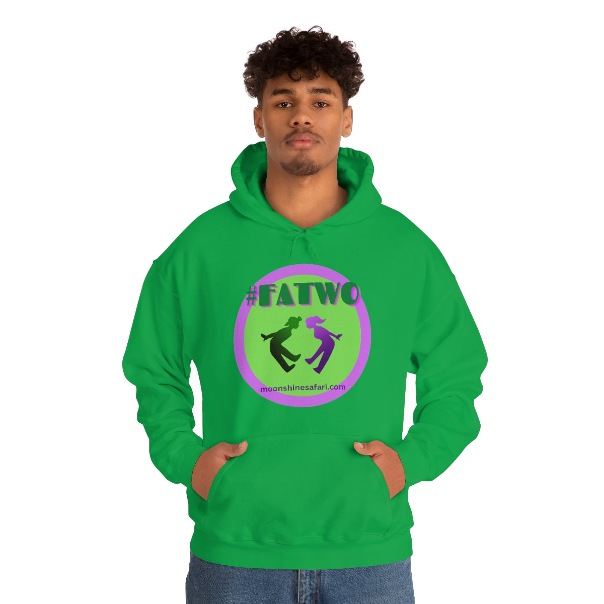 #FATWO MoonShine Safari Unisex Heavy Blend™ Hooded Sweatshirt