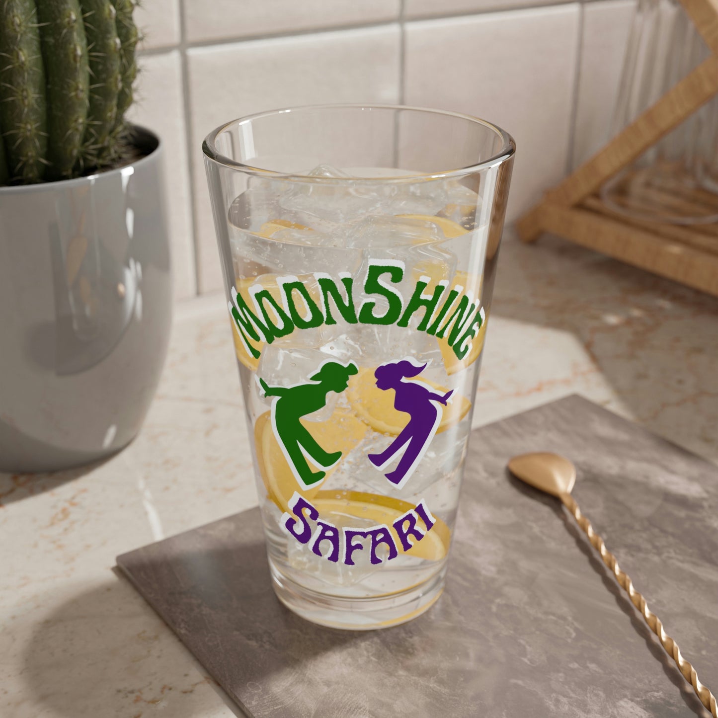 MoonShine Safari Mixing Glass, 16oz