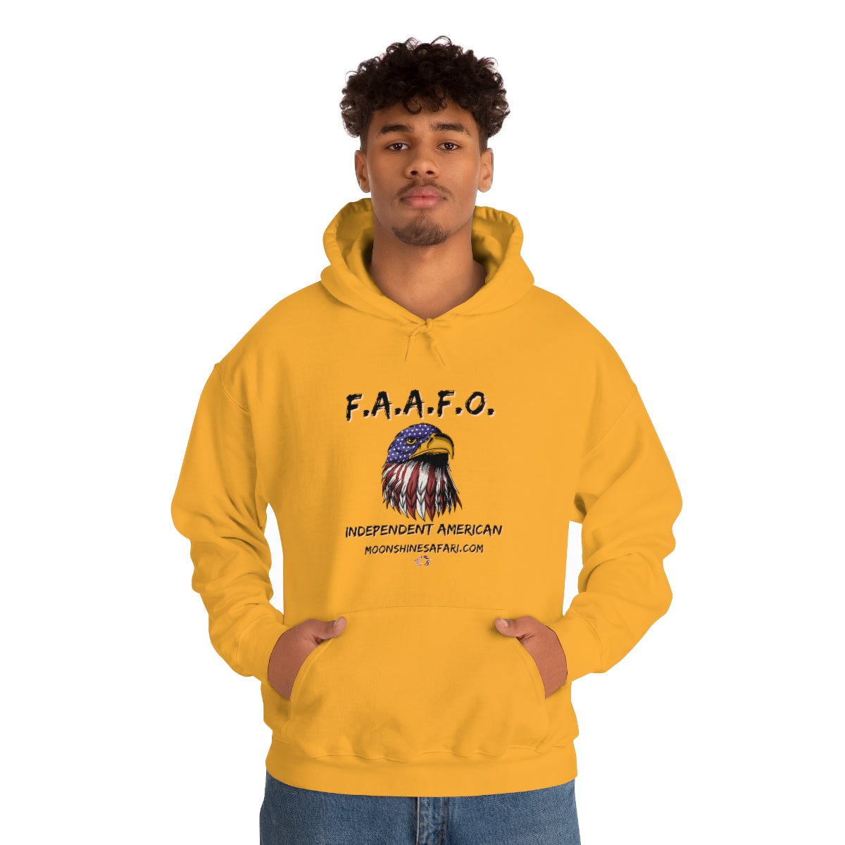 MoonShine Safari F.A.A.F.O. Unisex Heavy Blend™ Hooded Sweatshirt