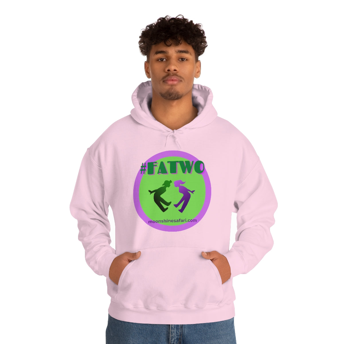 #FATWO MoonShine Safari Unisex Heavy Blend™ Hooded Sweatshirt