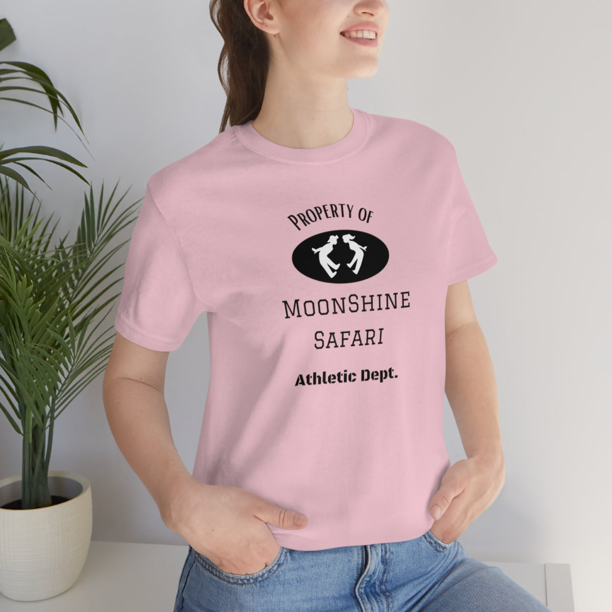 MoonShine Safari Athletic Dept Unisex Jersey Short Sleeve Tee