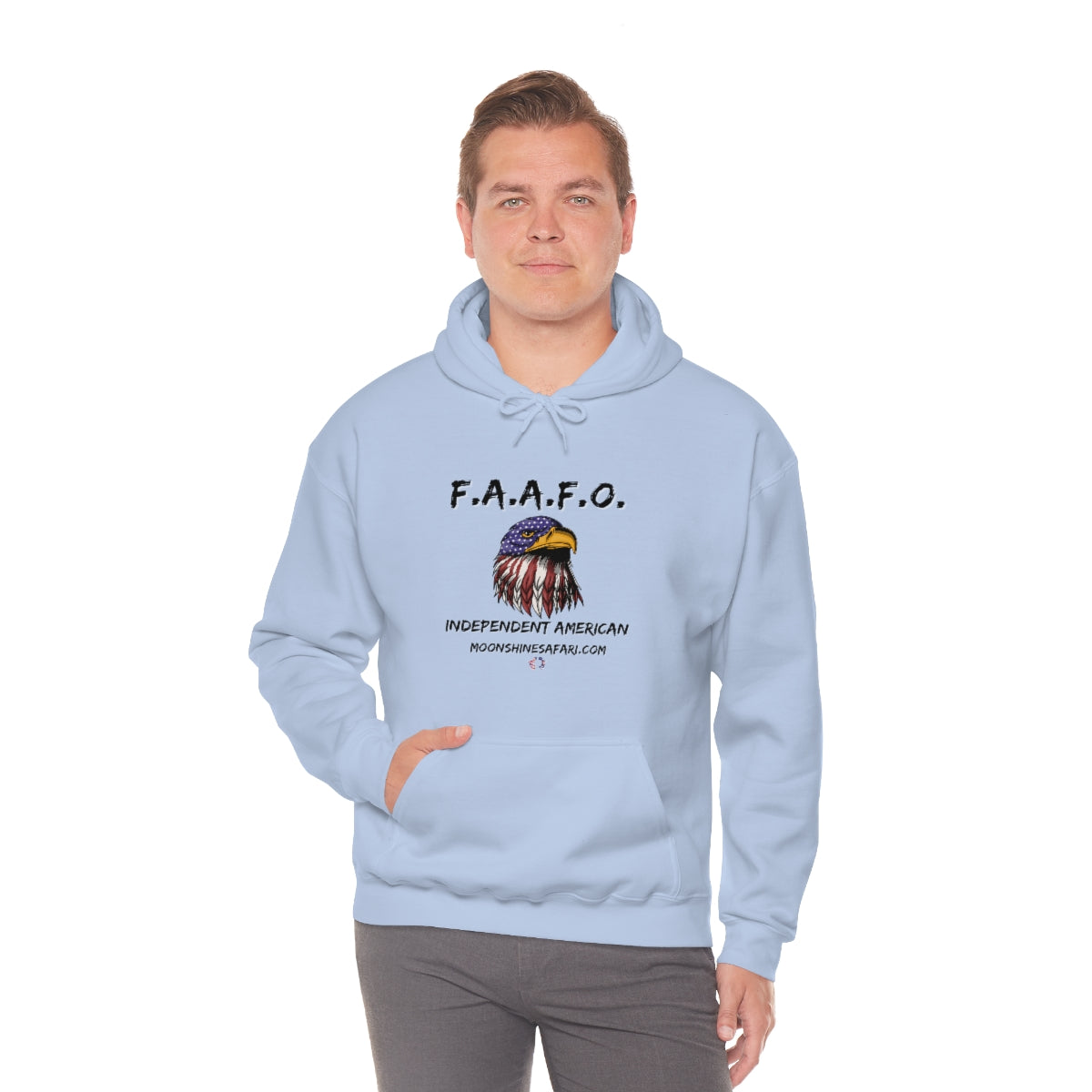 MoonShine Safari F.A.A.F.O. Unisex Heavy Blend™ Hooded Sweatshirt