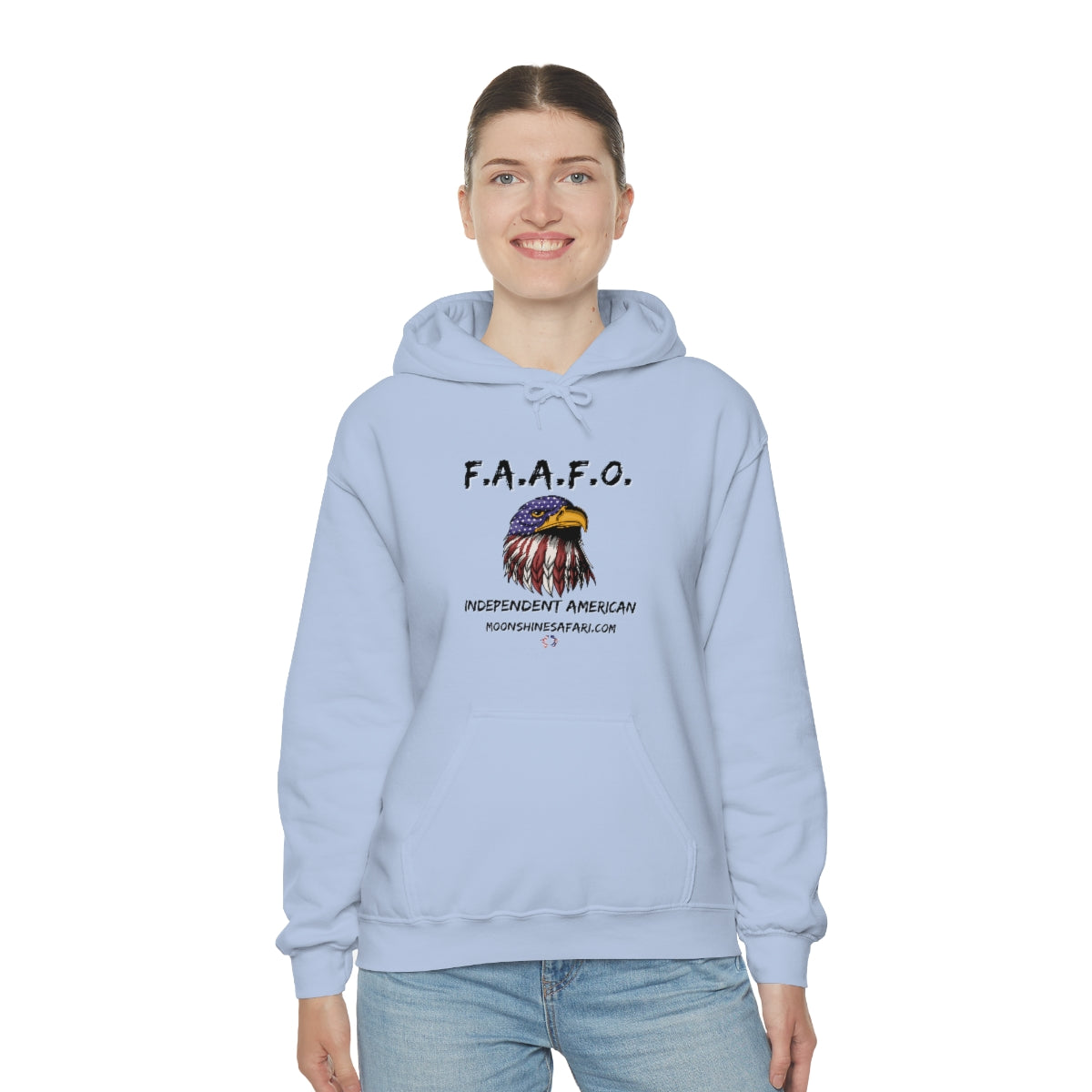 MoonShine Safari F.A.A.F.O. Unisex Heavy Blend™ Hooded Sweatshirt