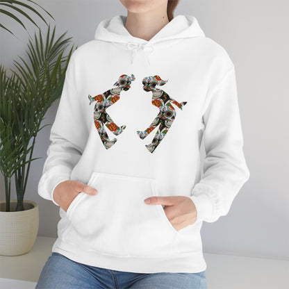 MoonShine Safari Sugar Skull Unisex Heavy Blend™ Hooded Sweatshirt