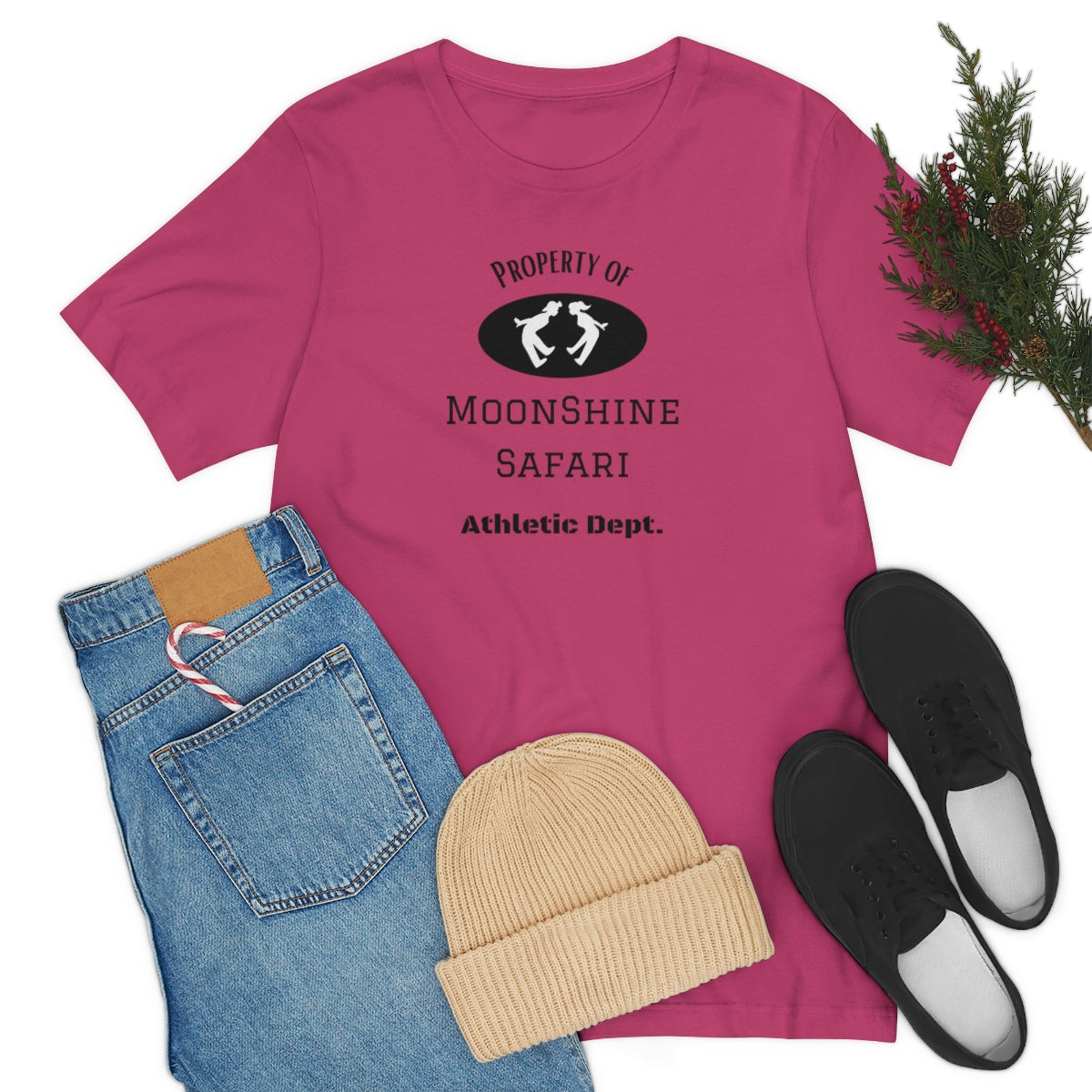 MoonShine Safari Athletic Dept Unisex Jersey Short Sleeve Tee