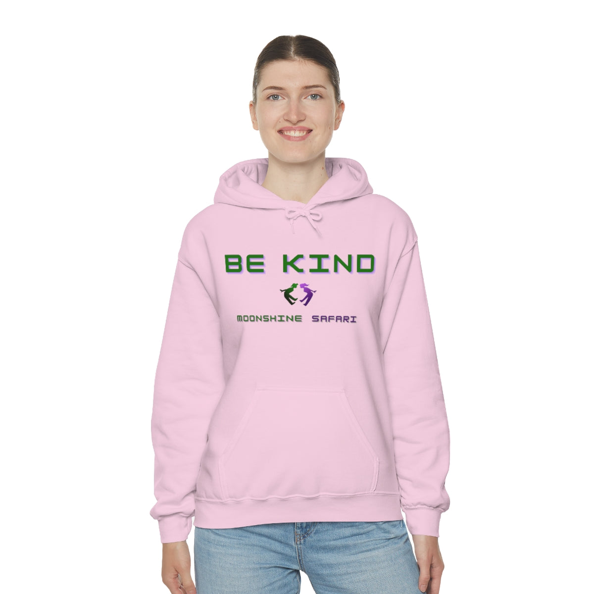 MoonShine Safari Be Kind Unisex Heavy Blend™ Hooded Sweatshirt