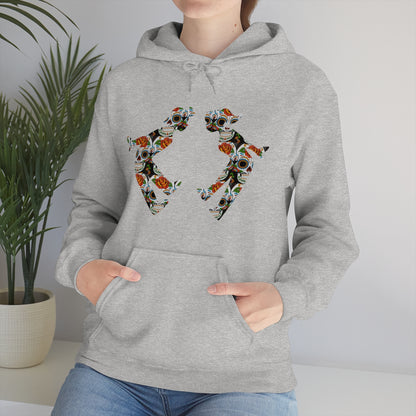 MoonShine Safari Sugar Skull Unisex Heavy Blend™ Hooded Sweatshirt