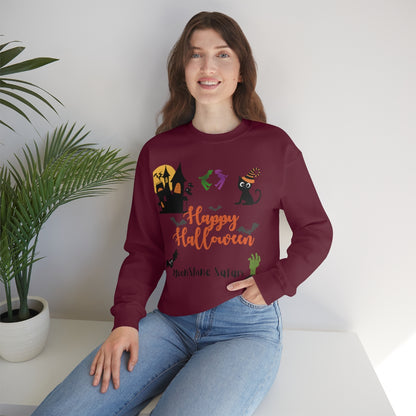 MoonShine Safari Halloween Unisex Heavy Blend™ Crewneck Sweatshirt