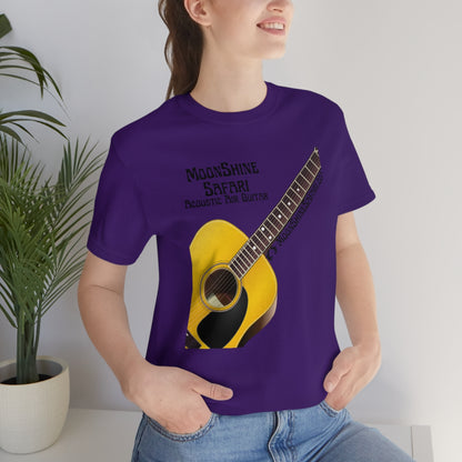 MoonShine Safari Air Acoustic Guitar Unisex Jersey Short Sleeve Tee