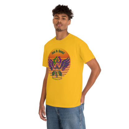 MoonShine Safari "Sun" Rise & Shine Unisex Heavy Cotton Tee