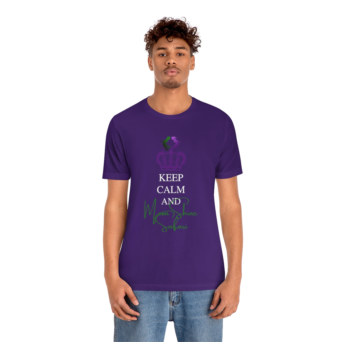 MoonShine Safari Keep Calm Unisex Jersey Short Sleeve Tee