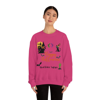 MoonShine Safari Halloween Unisex Heavy Blend™ Crewneck Sweatshirt