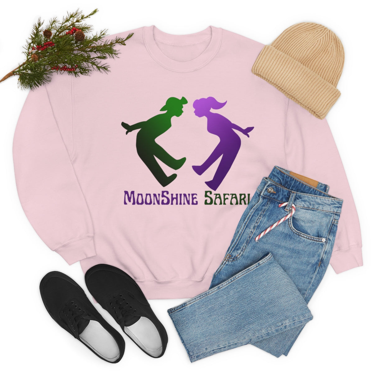 MoonShine Safari OG Unisex Heavy Blend™ Crewneck Sweatshirt