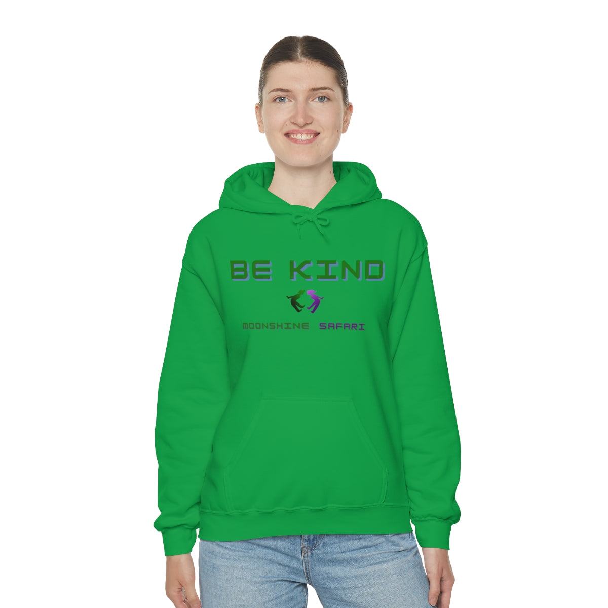 MoonShine Safari Be Kind Unisex Heavy Blend™ Hooded Sweatshirt