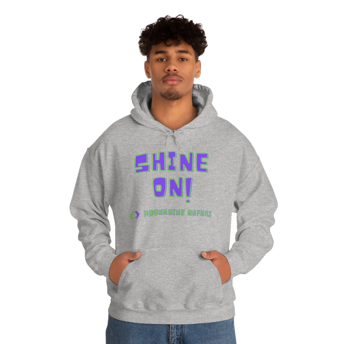 MoonShine Safari Shine On Unisex Heavy Blend™ Hooded Sweatshirt