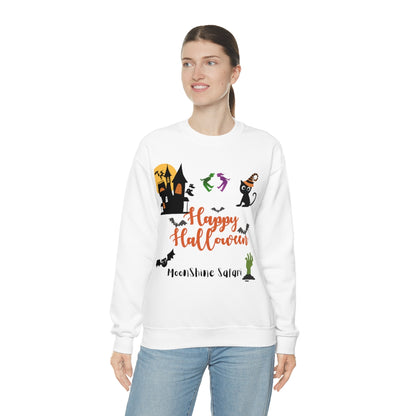 MoonShine Safari Halloween Unisex Heavy Blend™ Crewneck Sweatshirt