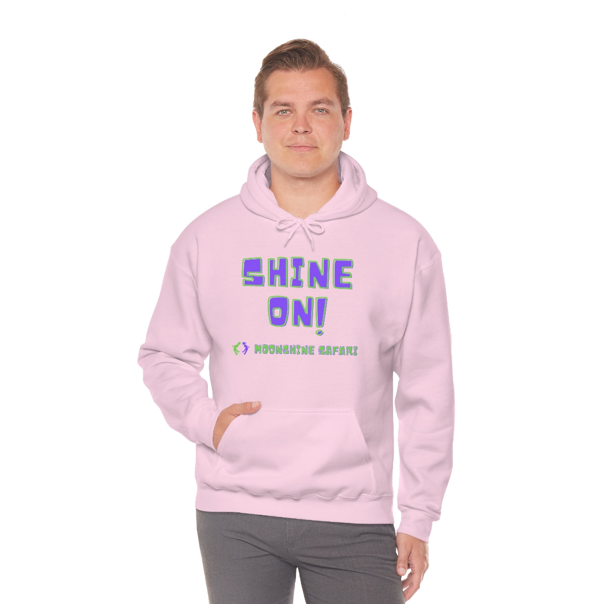 MoonShine Safari Shine On Unisex Heavy Blend™ Hooded Sweatshirt