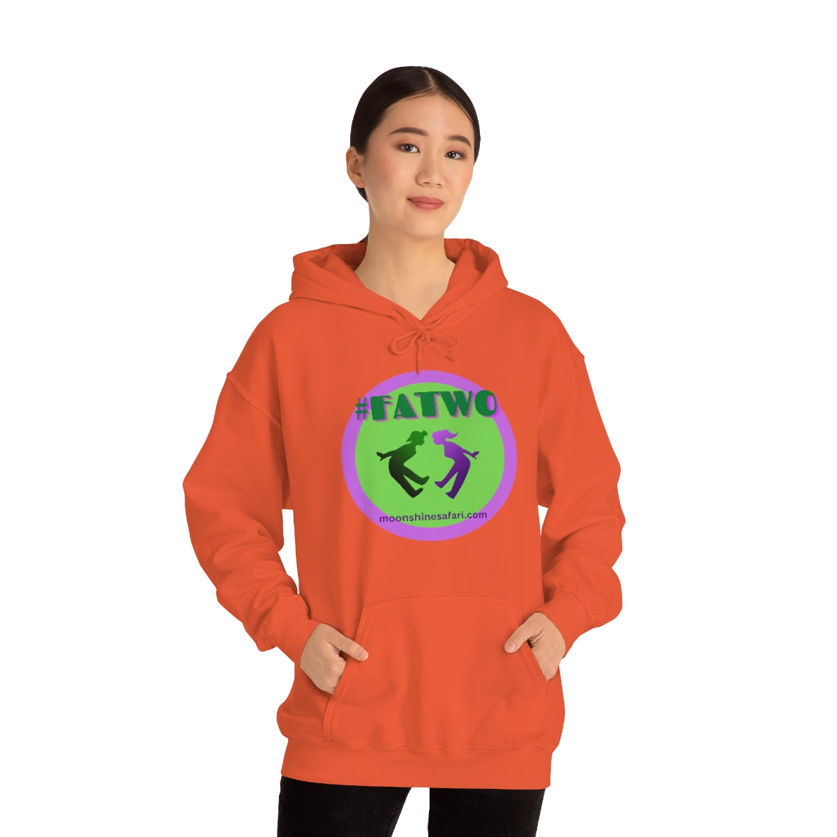 #FATWO MoonShine Safari Unisex Heavy Blend™ Hooded Sweatshirt