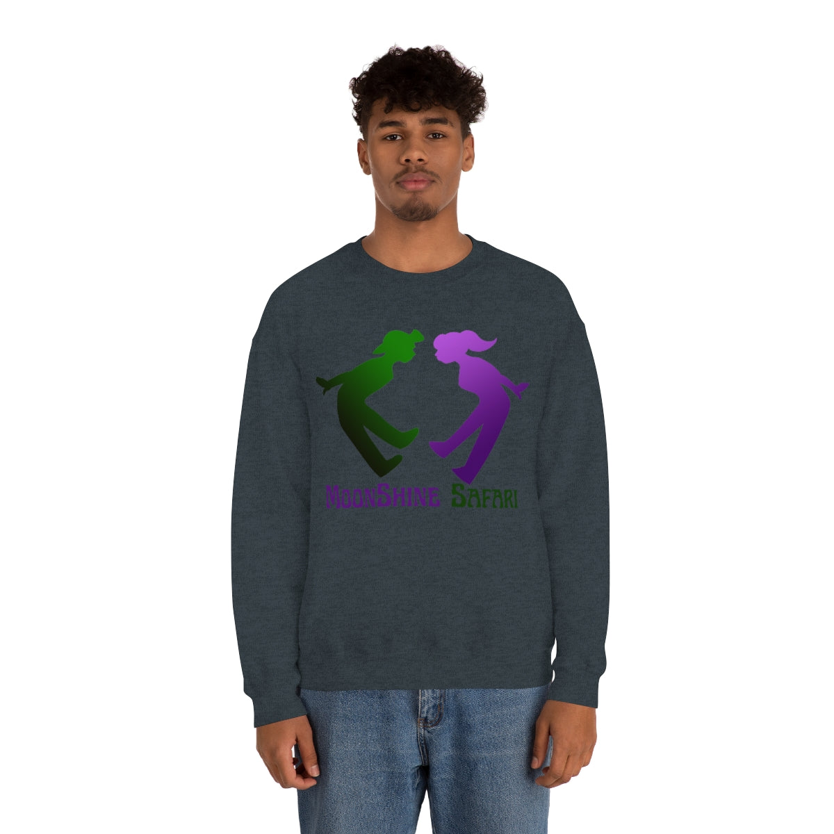 MoonShine Safari OG Unisex Heavy Blend™ Crewneck Sweatshirt