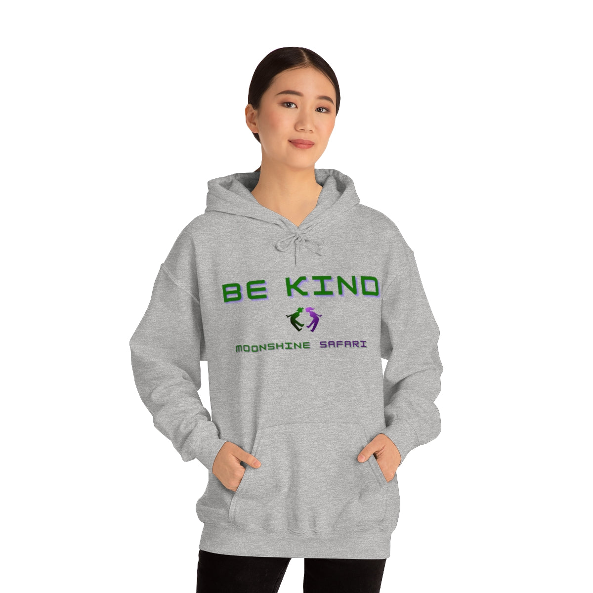 MoonShine Safari Be Kind Unisex Heavy Blend™ Hooded Sweatshirt