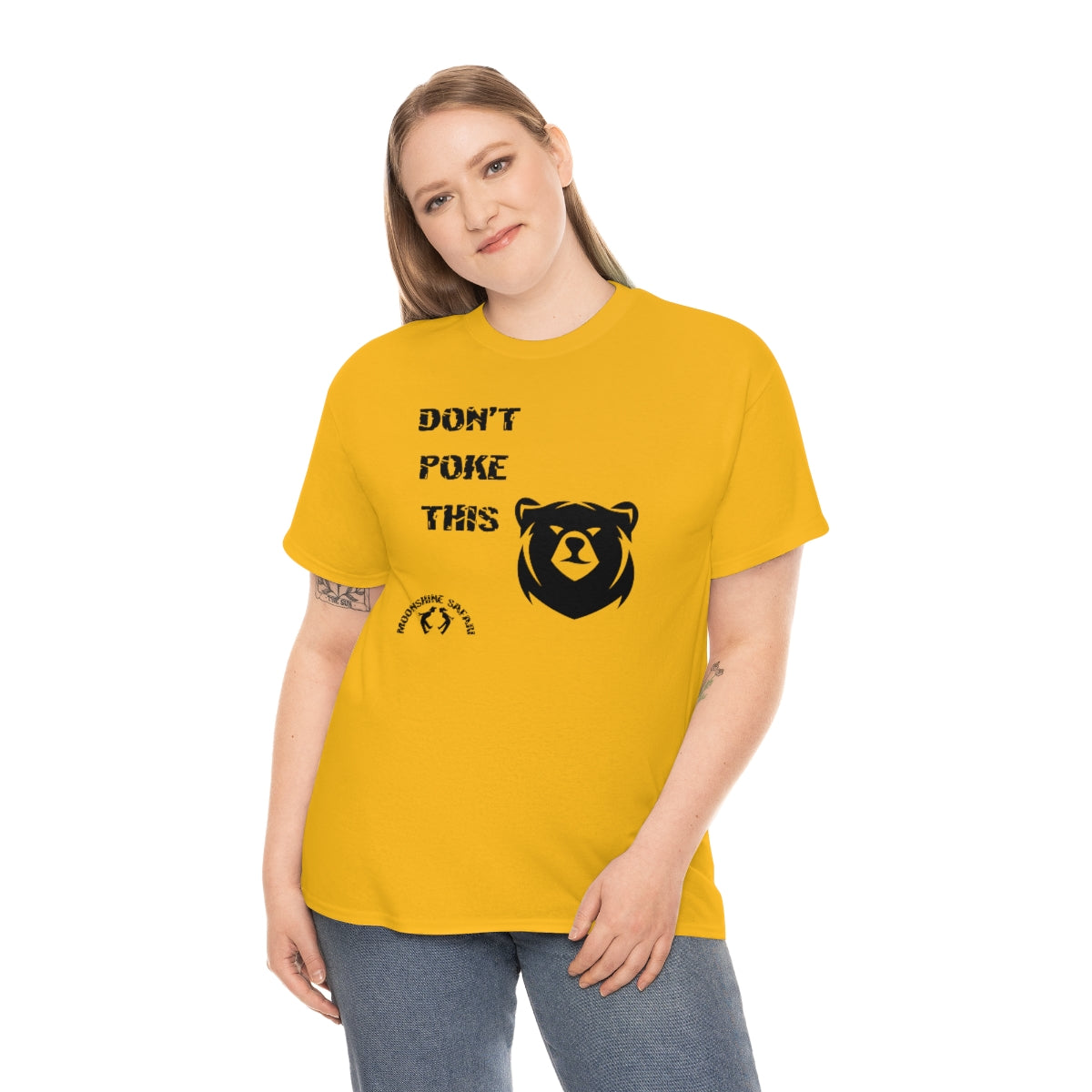 MoonShine Safari Dont Poke Unisex Heavy Cotton Tee