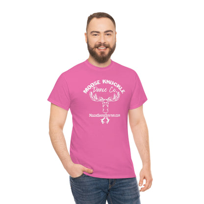 MoonShine Safari Moose Knuckle Dance Co Unisex Heavy Cotton Tee