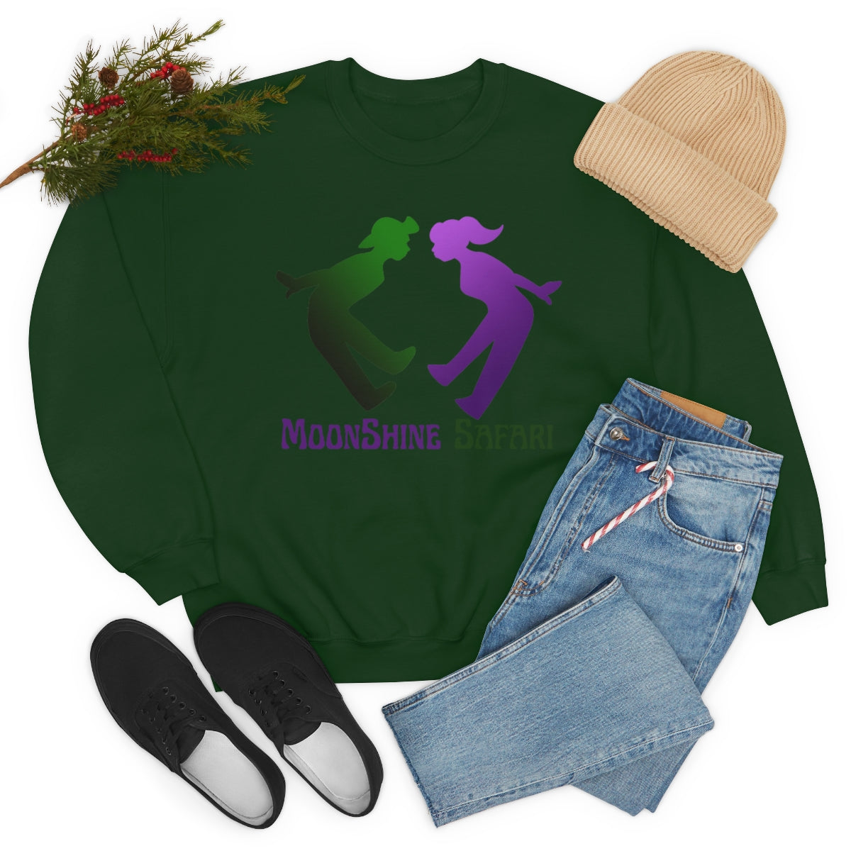 MoonShine Safari OG Unisex Heavy Blend™ Crewneck Sweatshirt