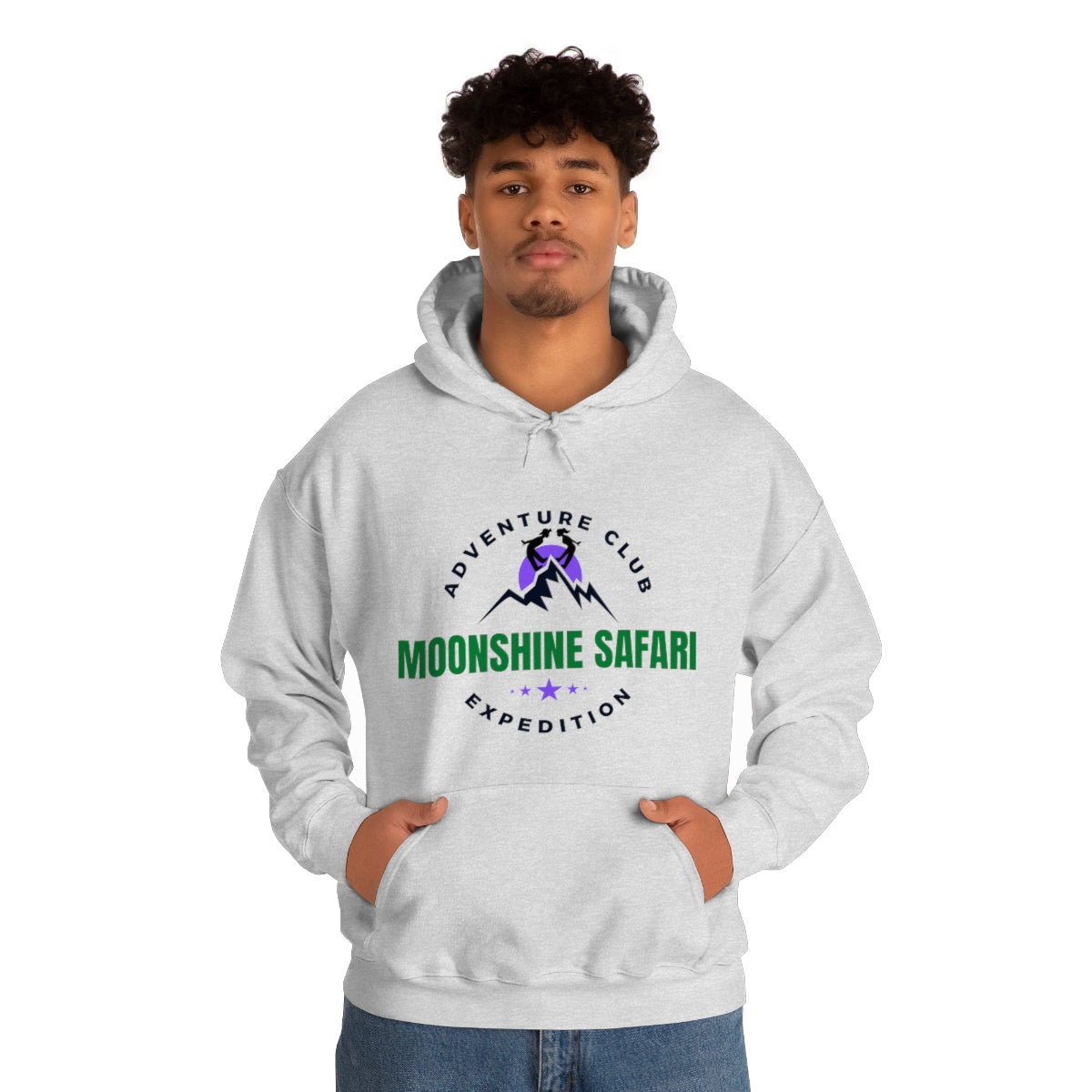 MoonShine Safari Expedition Unisex Heavy Blend™ Hooded Sweatshirt